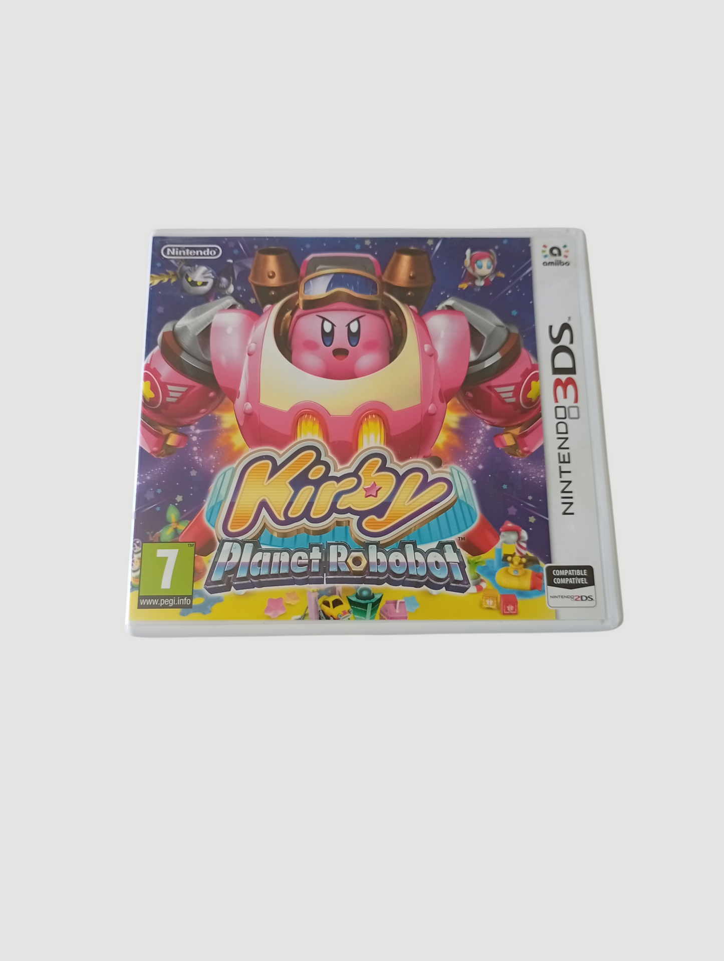kirby planet robobot original español nintendo 3ds