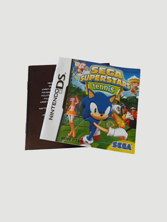 sega superstars tennis original español nintendo ds