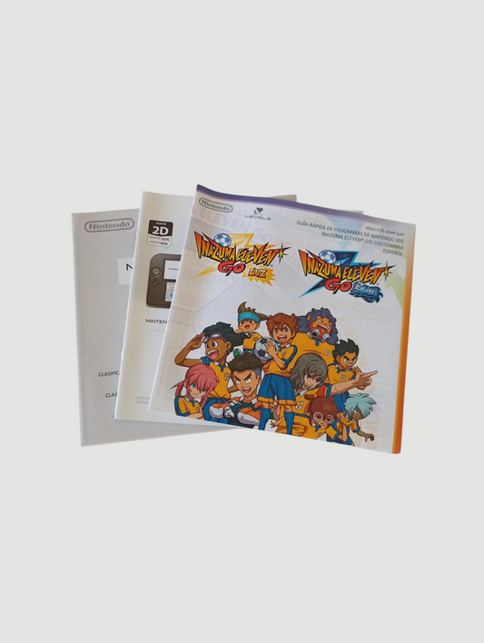 inazuma eleven go sombra original español nintendo 3ds