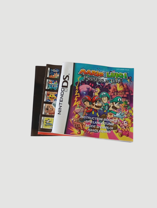 mario y luigi partners in time original español Nintendo DS