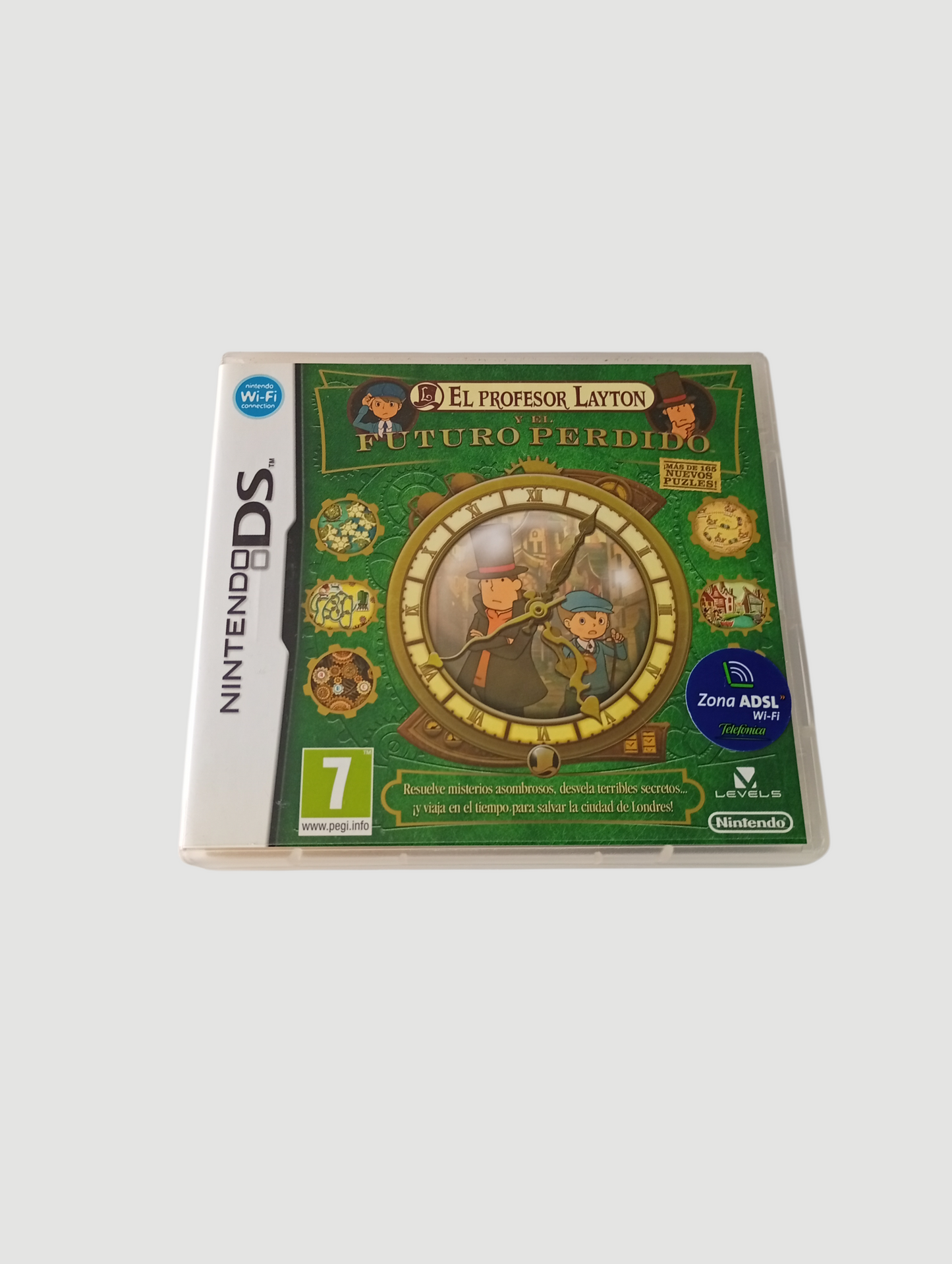 el profesor layton y el futuro perdido original español nintendo ds