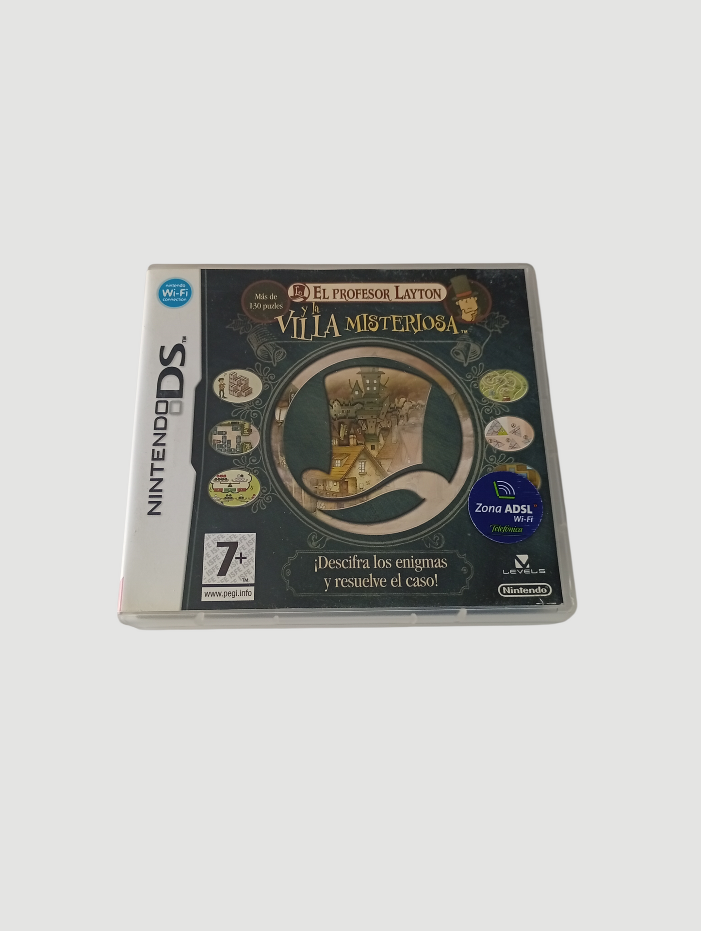 el profesor layton y la villa misterioso original español nintendo ds