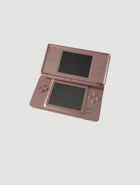 consola nintendo ds lite rosada metalizada
