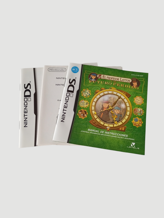 el profesor layton y el futuro perdido original español nintendo ds