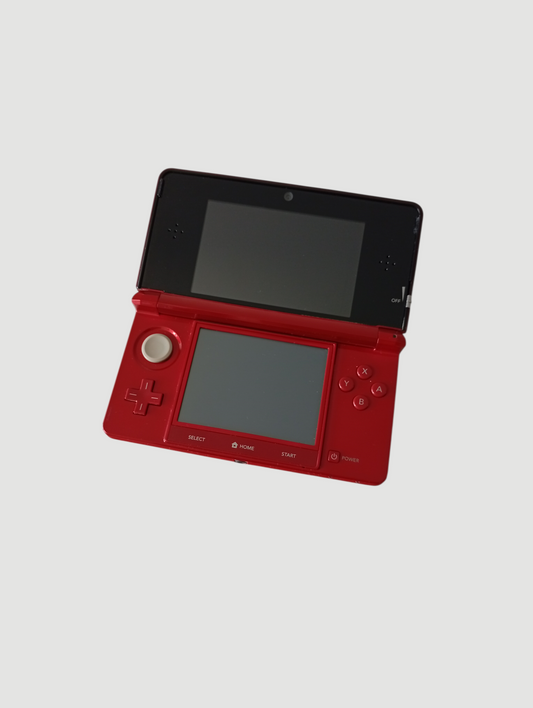 consola nintendo 3ds old red liberada con micro sd 32 gb