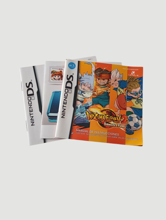 inazuma eleven 2 tormenta de fuego original español nintendo ds