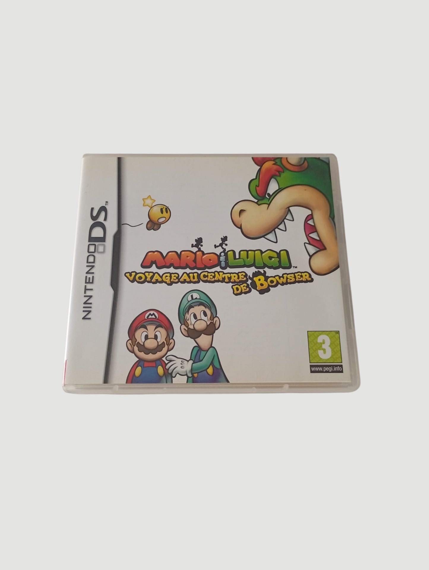mario y luigi viaje al centro de bowser original español nintendo ds