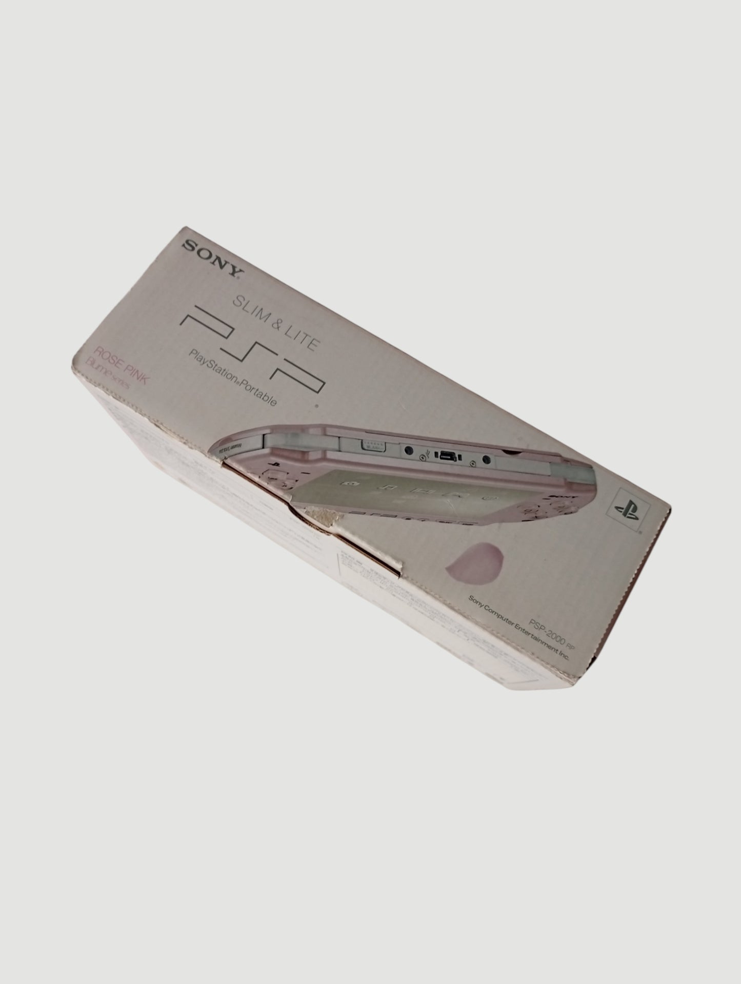 consola psp rose pink modelo 2000 en caja