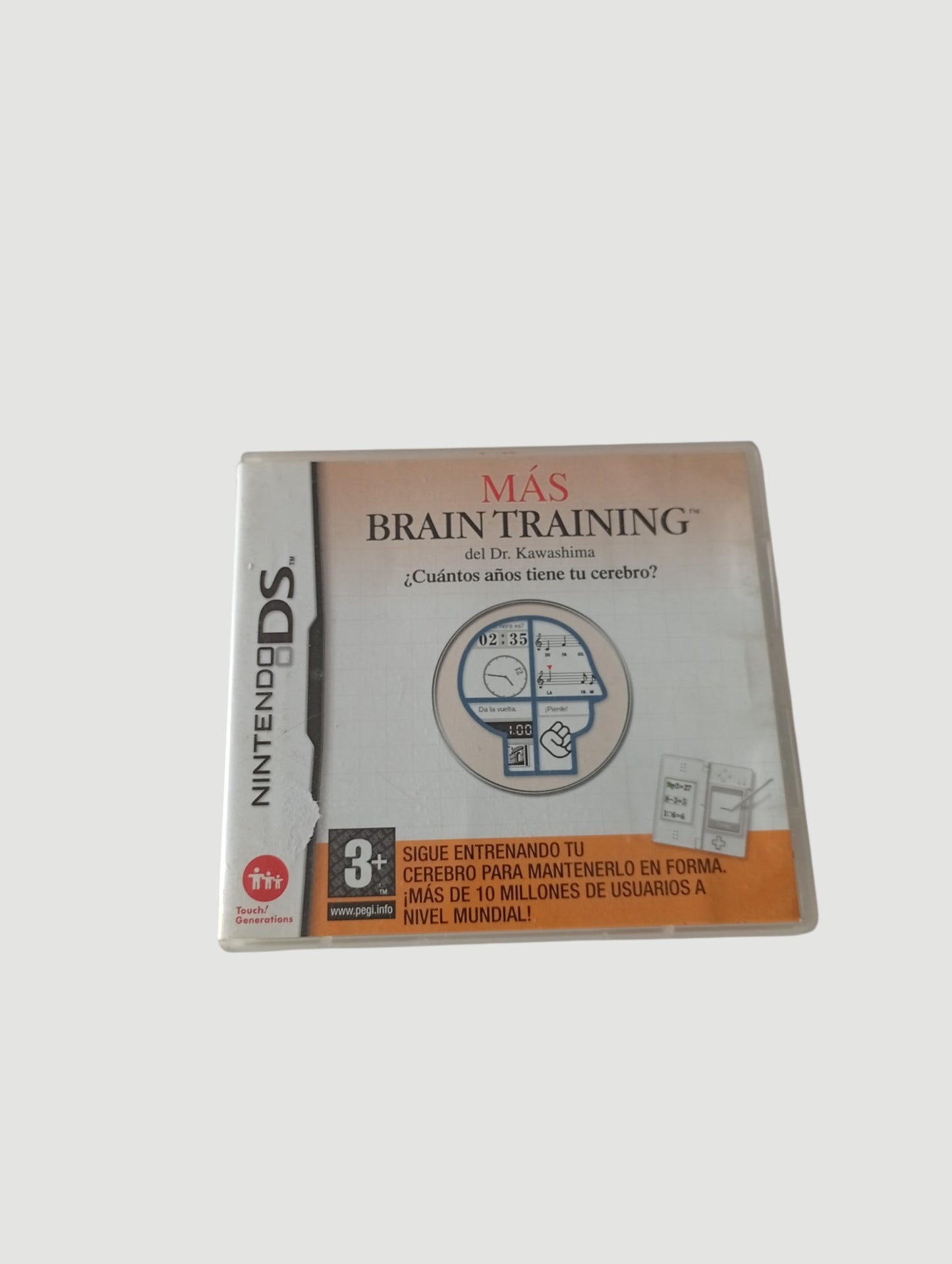 mas brain training original español nintendo ds
