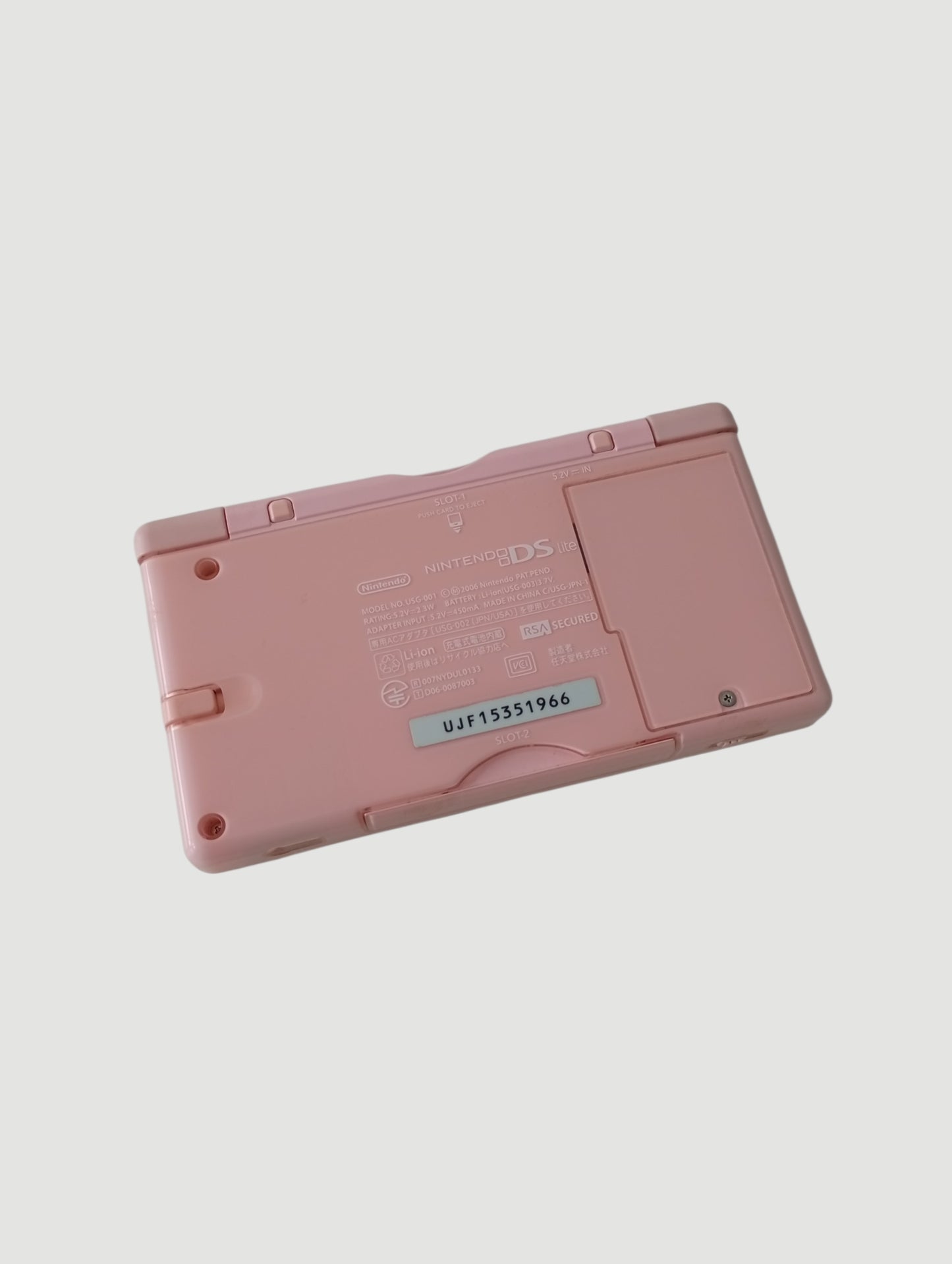 consola nintendo ds lite rosada