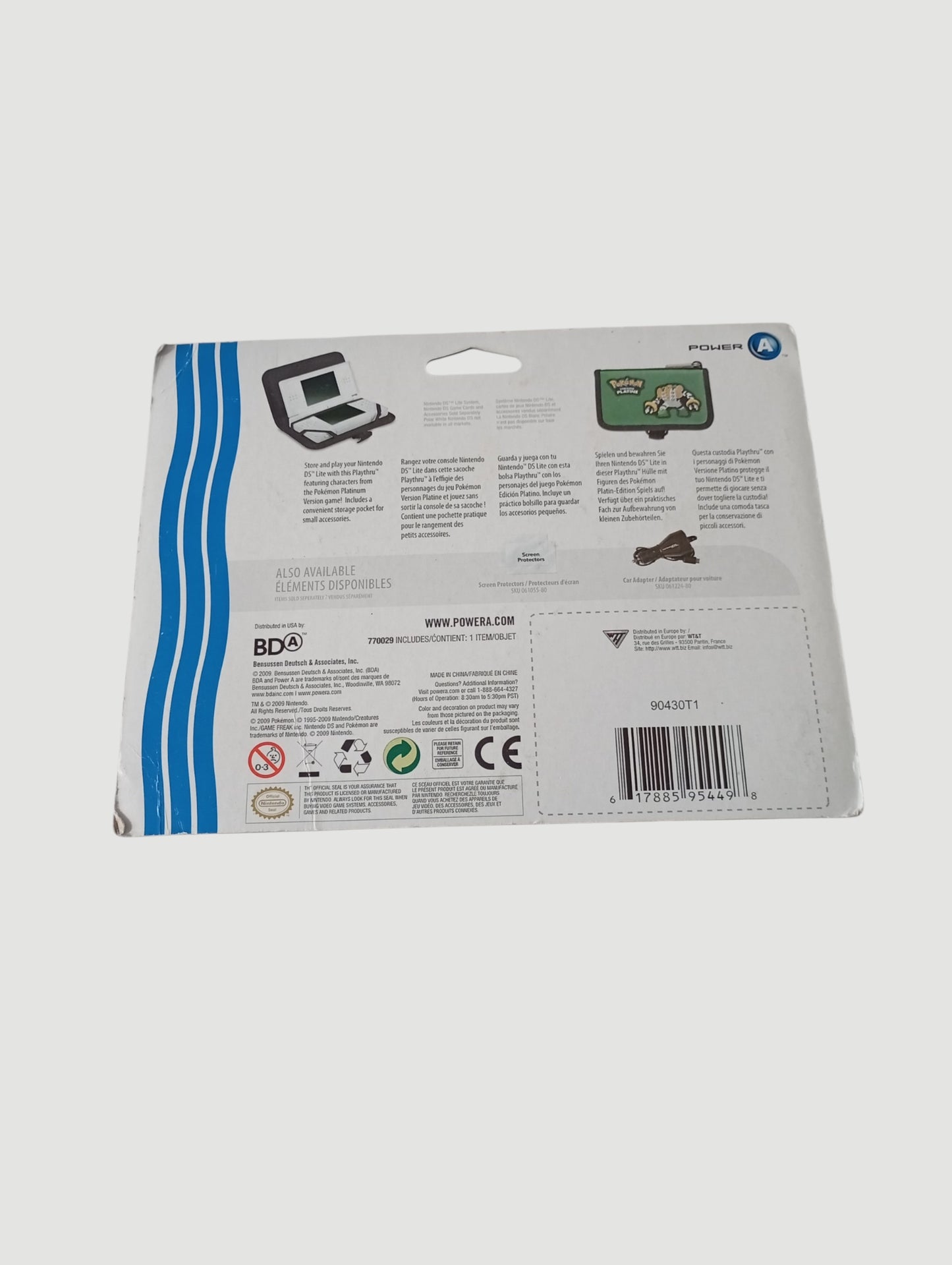 estuche pokemon original nintendo