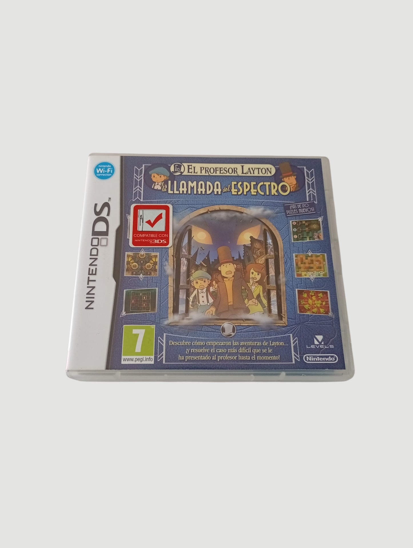 el profesor layton y la llamada del espectro original español nintendo ds