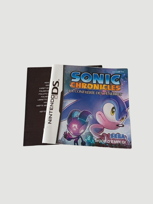 sonic chronicles la hermandan siniestra original español Nintendo DS