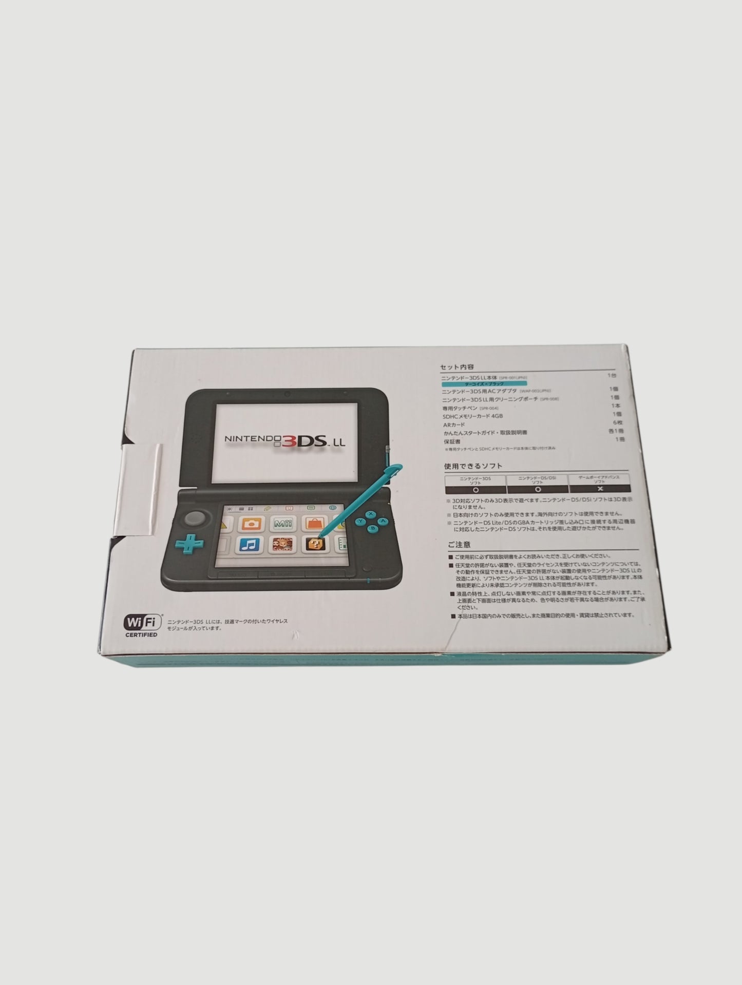 consola Nintendo 3DS old xl limited pack turquesa en caja liberada en micro sd 32 gb