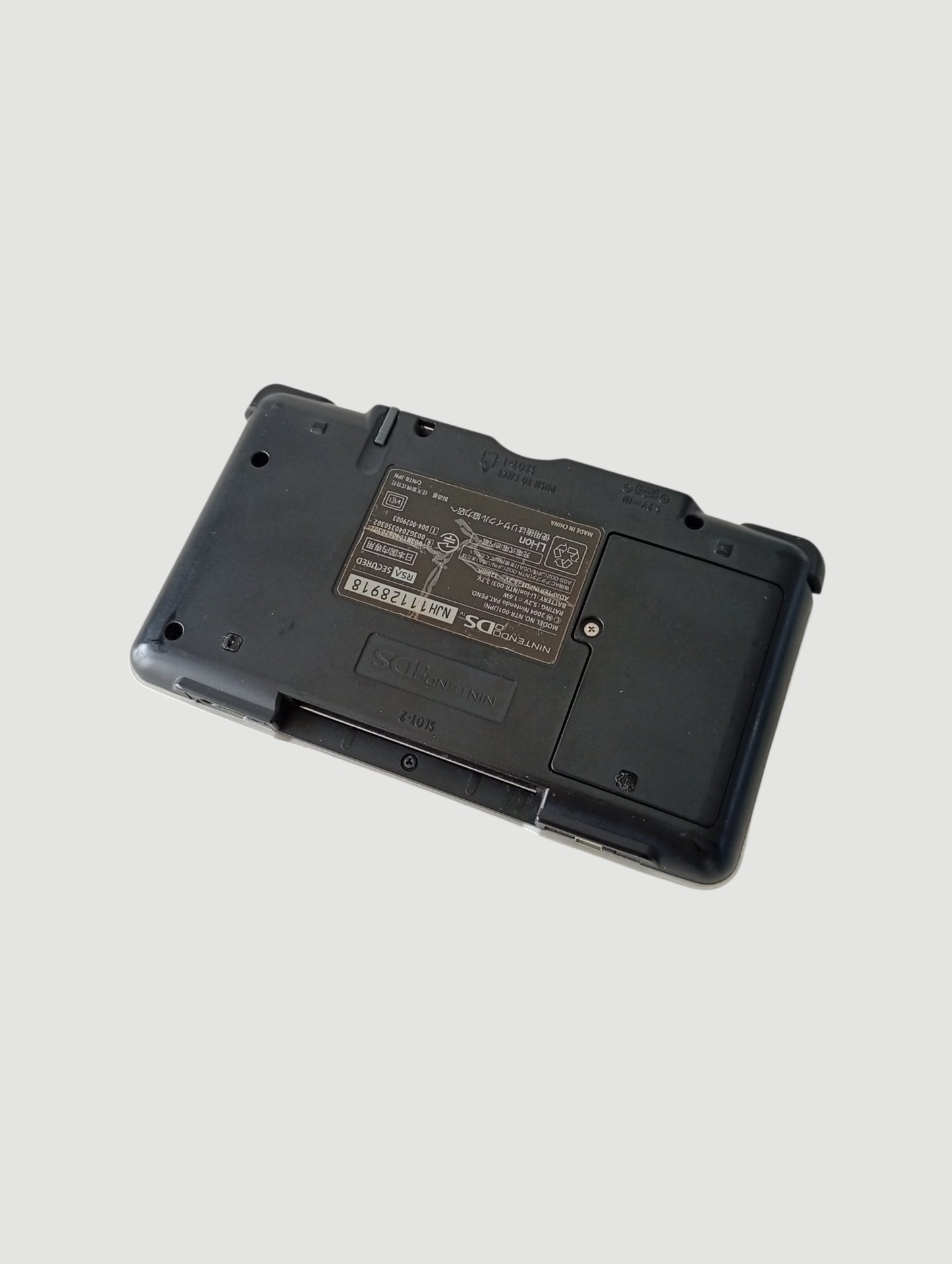 consola Nintendo DS fat gris