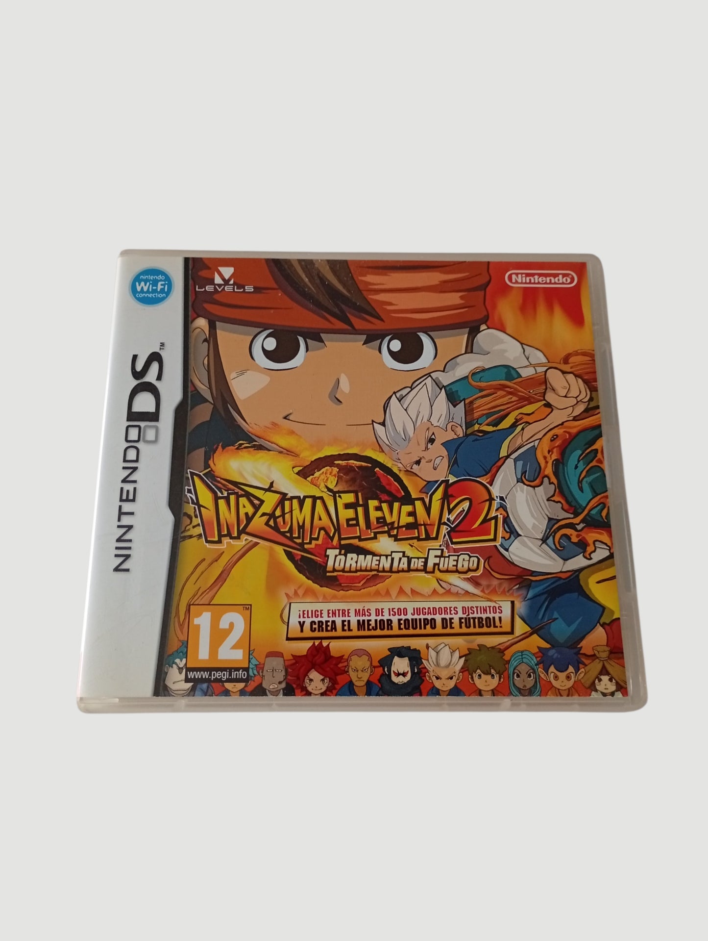 inazuma eleven 2 tormenta de fuego original español nintendo ds