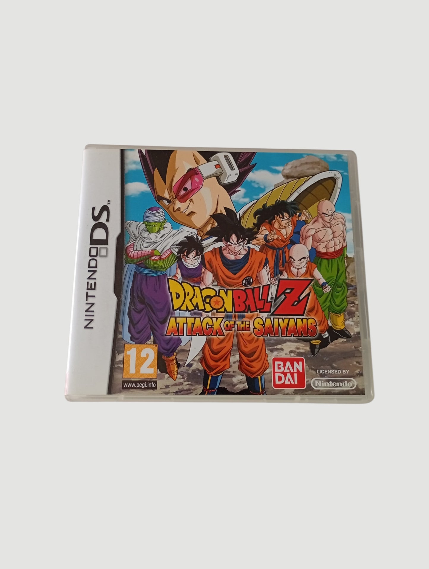 dragon ball z attack of the saiyans original español Nintendo DS