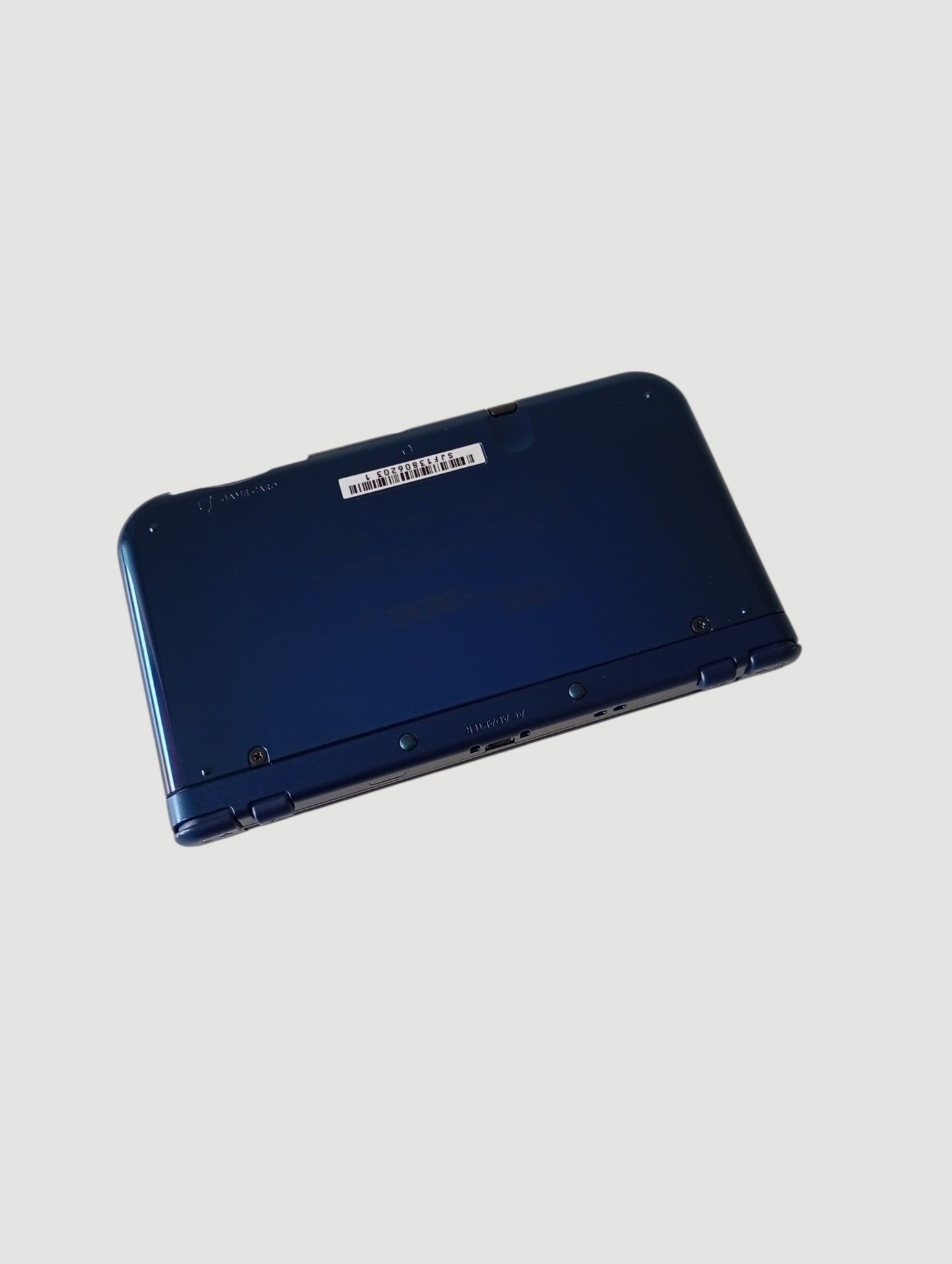 consola new 3ds xl blue metallic liberada en micro sd 32 gb