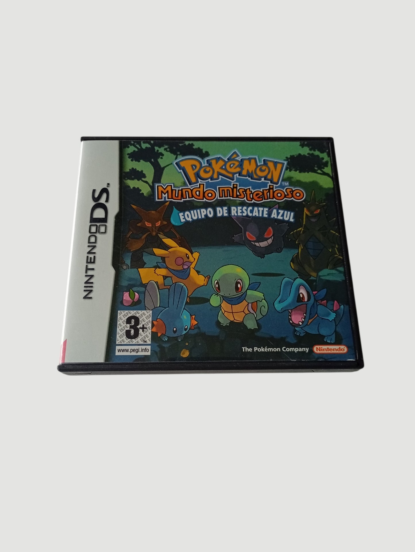 pokemon mundo misterioso equipo red rescate azul original español Nintendo DS