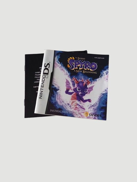 spyro a new beginning original español Nintendo DS