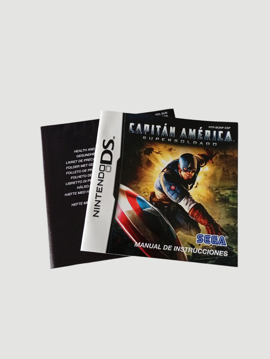 capitan america super soldado original español nintendo ds