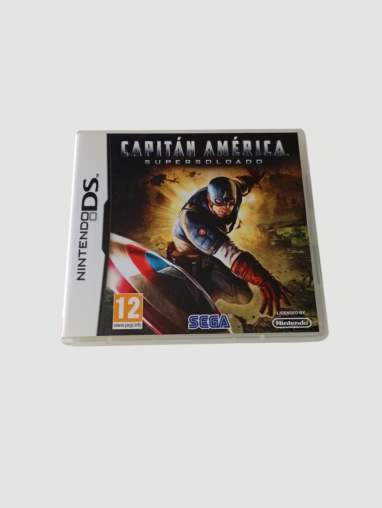 capitan america super soldado original español nintendo ds