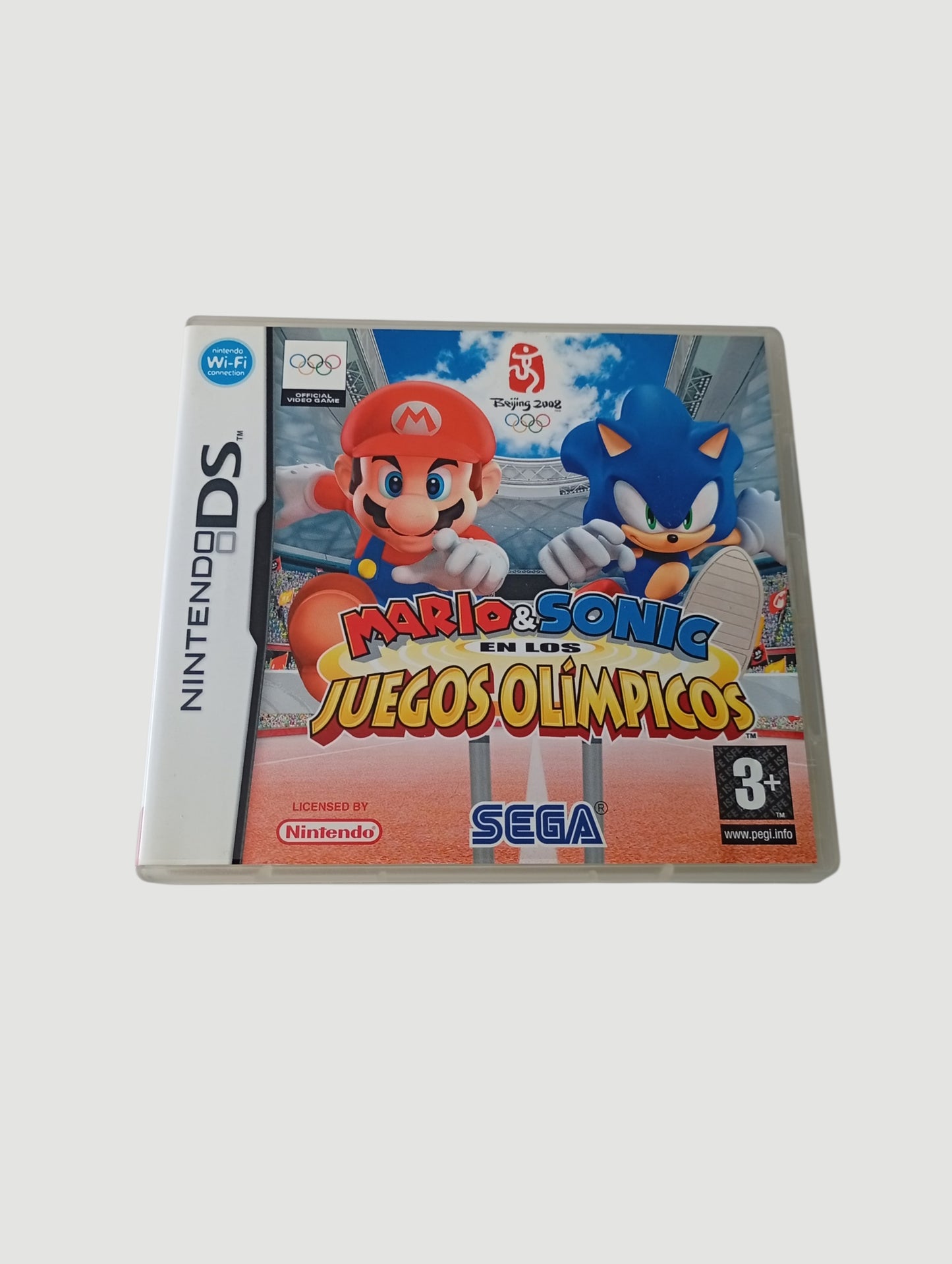 mario y sonic en los juegos olímpicos original español Nintendo DS
