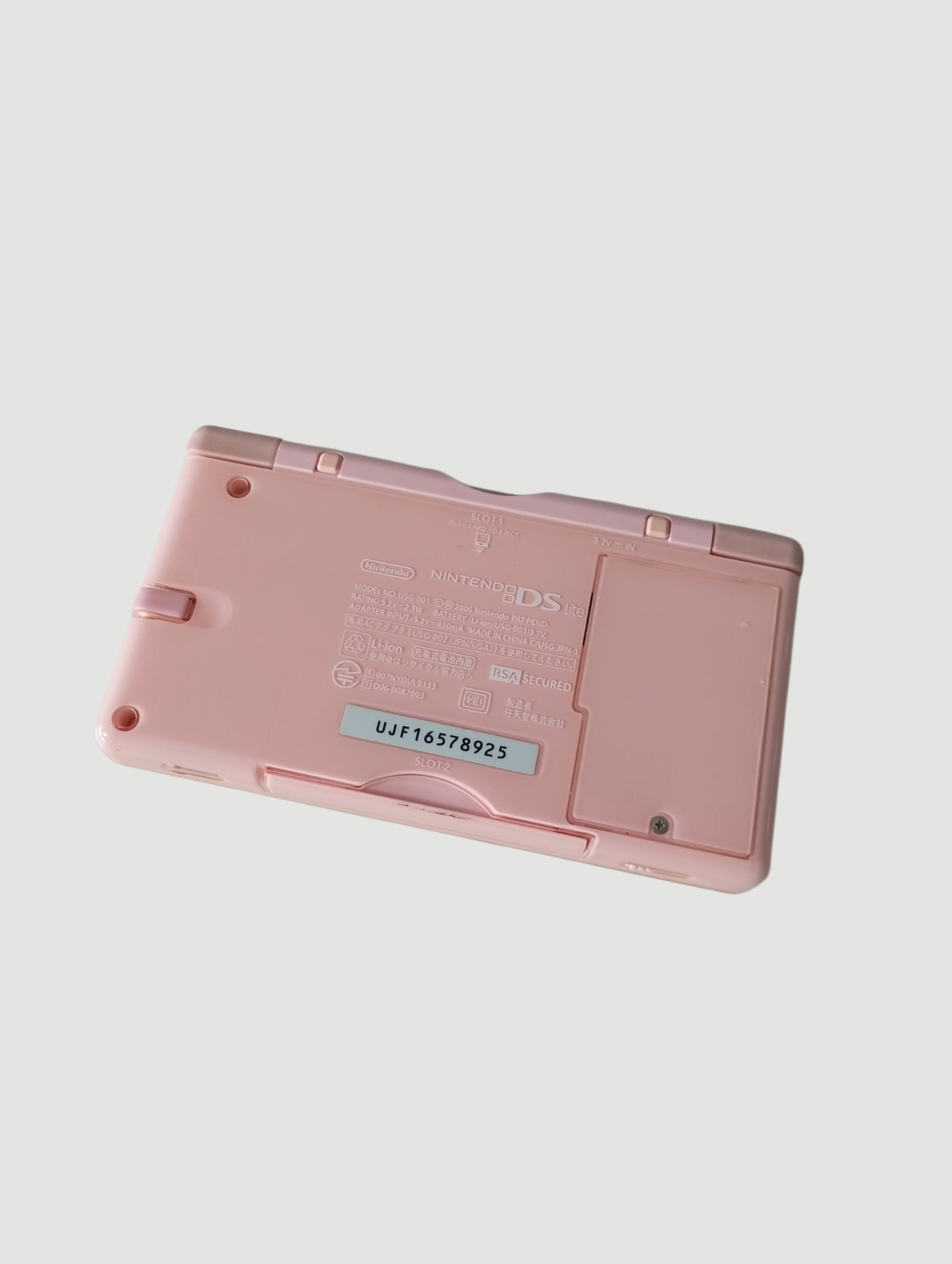 consola nintendo ds lite rosada