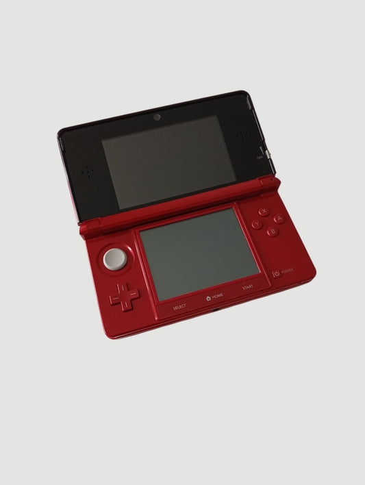 consola Nintendo 3DS old red liberada en micro sd 32 gb