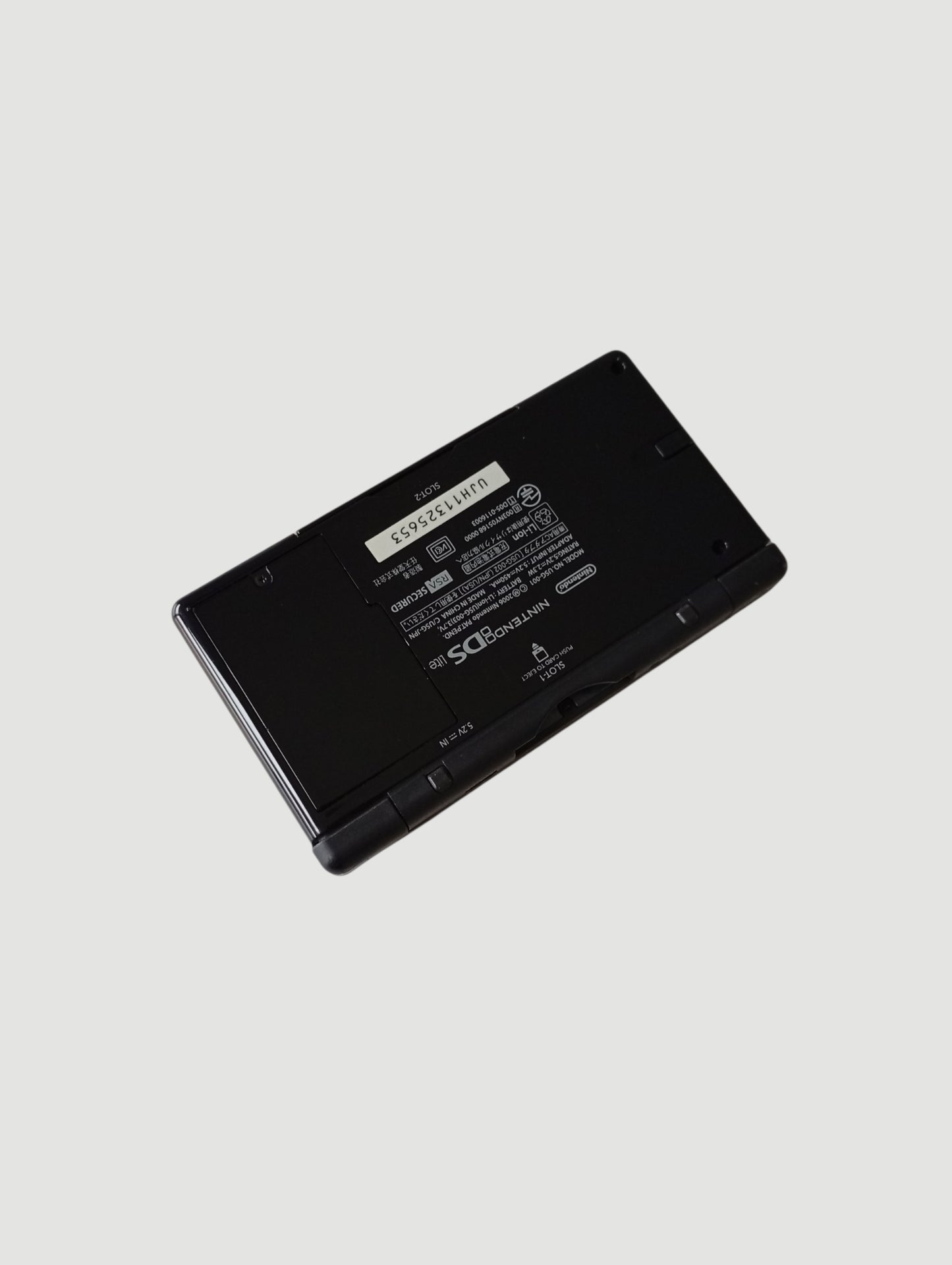 consola nintendo ds lite negra