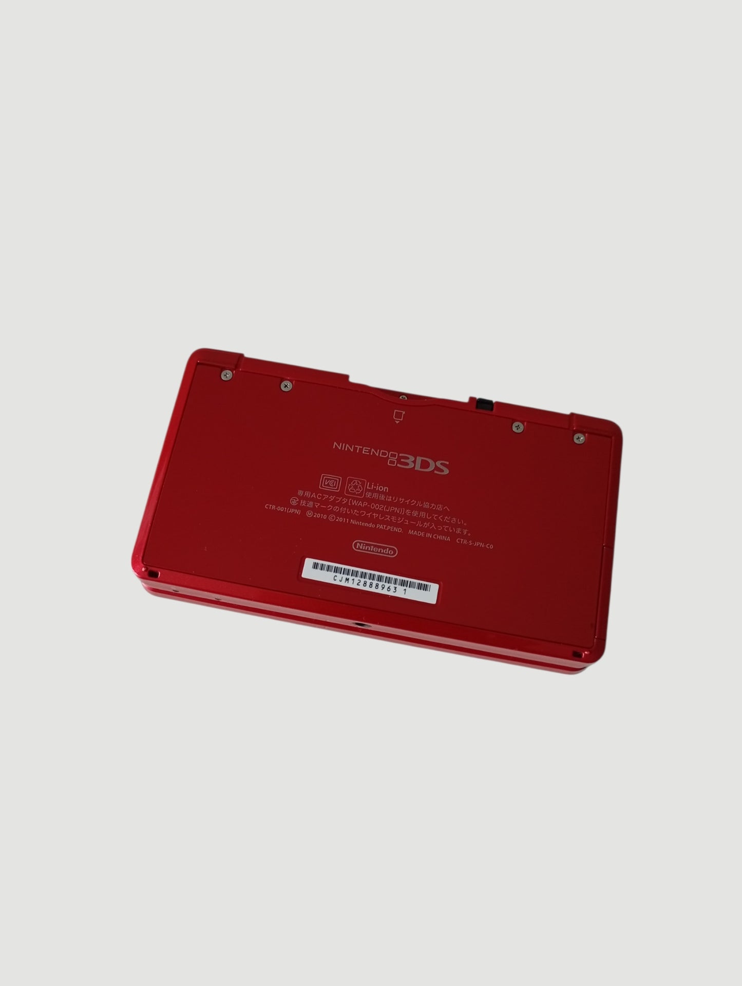consola Nintendo 3DS old roja liberada en micro sd 32 gb