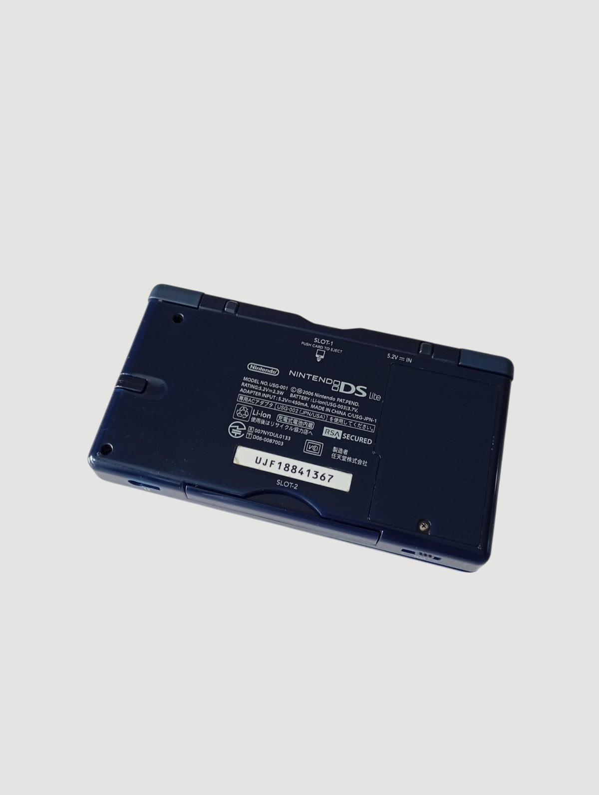 Consola nintendo ds lite azul marino