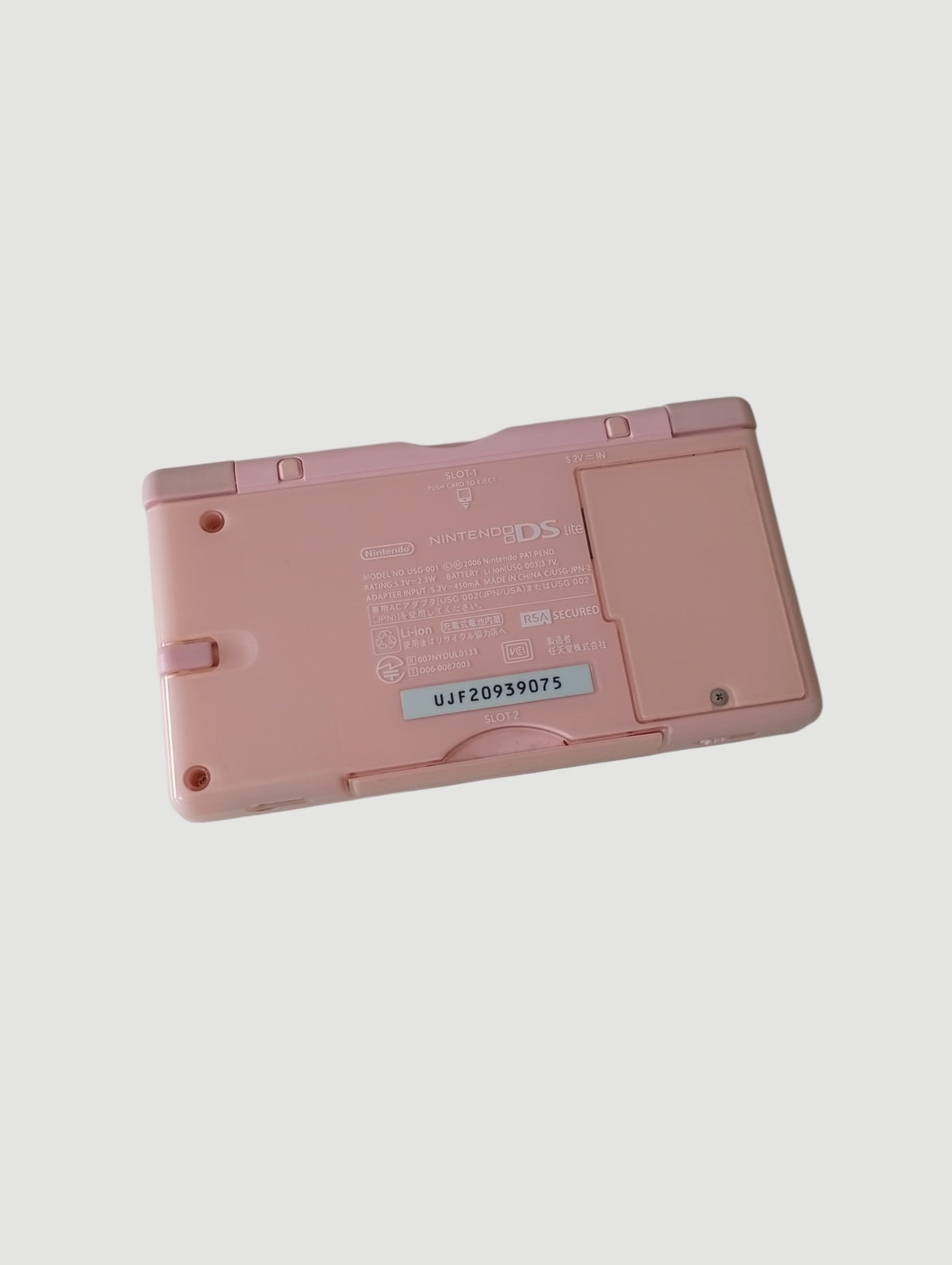 Consola nintendo ds lite rosada
