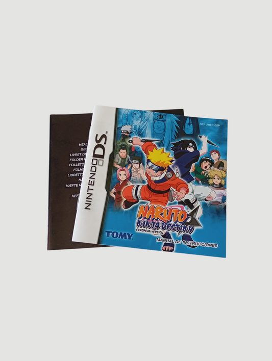 naruto ninja destiny original español nintendo ds