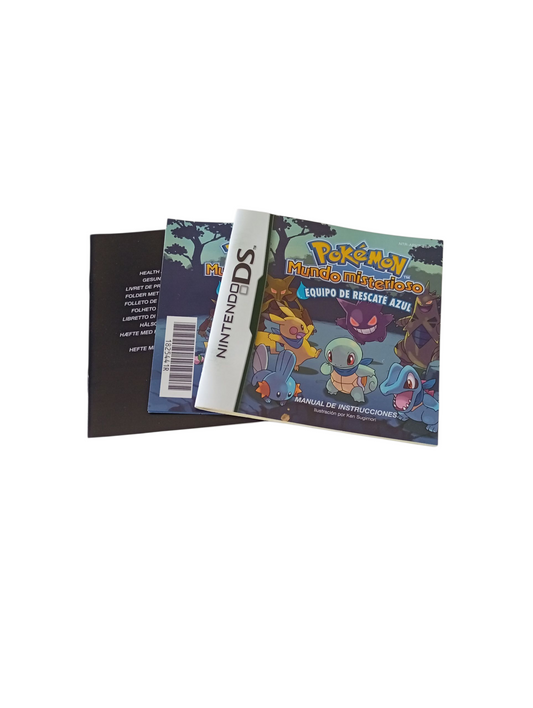 Pokémon mundo misterioso equipo de rescate azul español