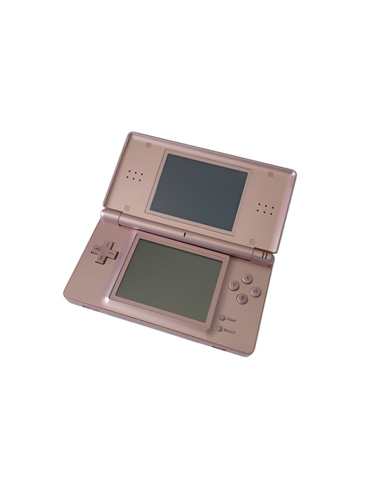 consola Nintendo ds lite rosada metalizada