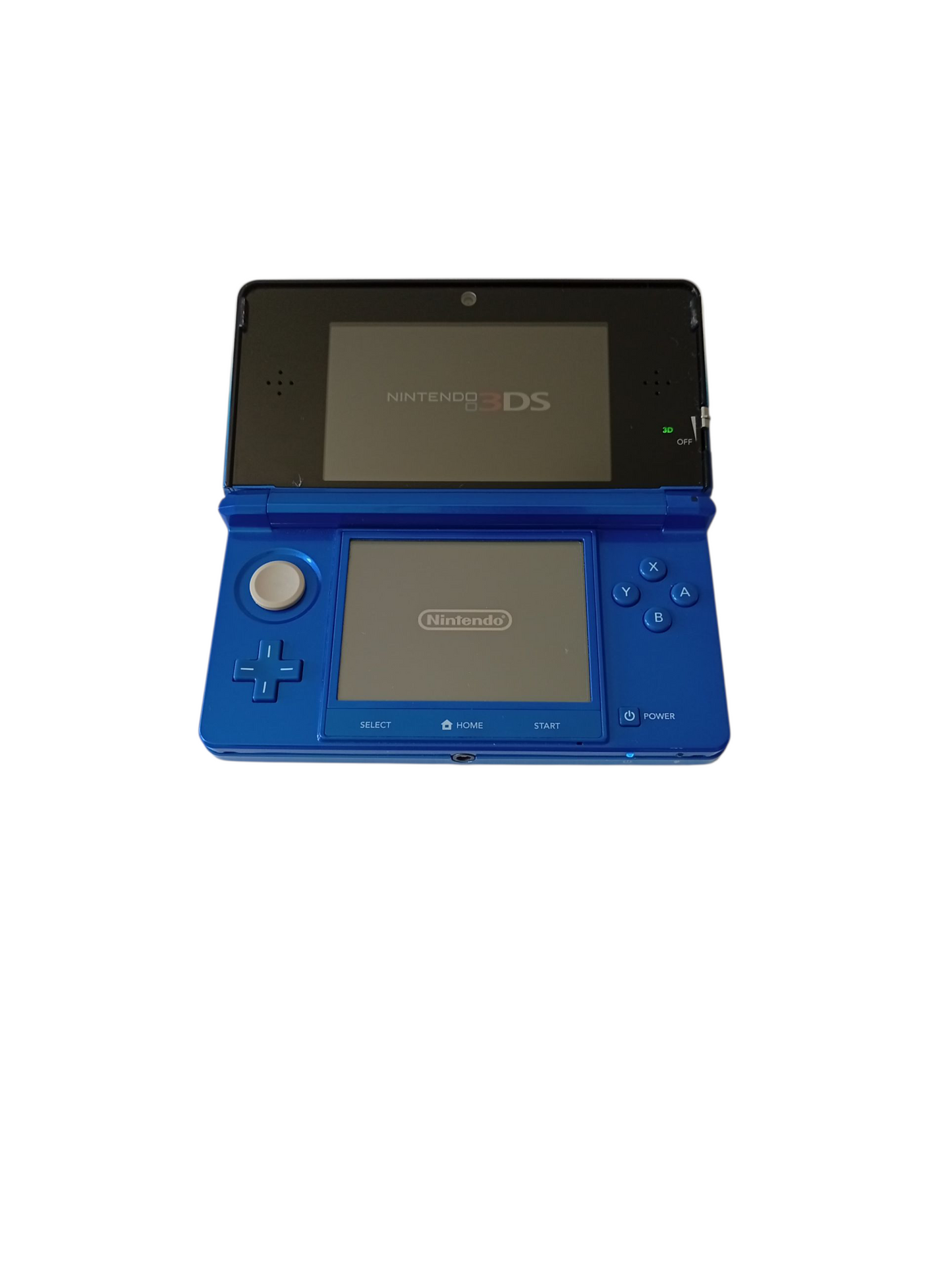 consola 3ds old cobalt blue en caja