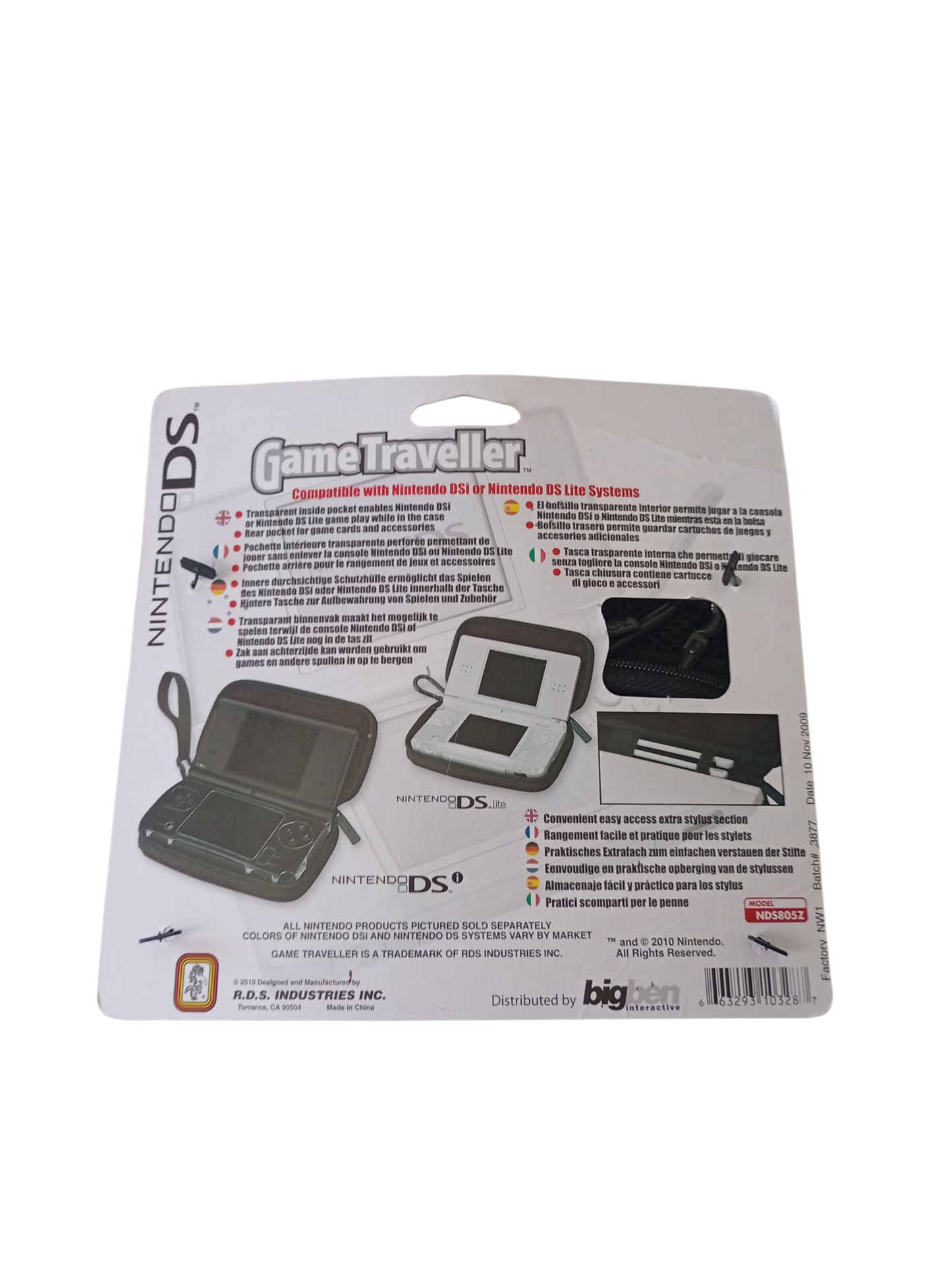 estuche the legend of zelda spirits tracks