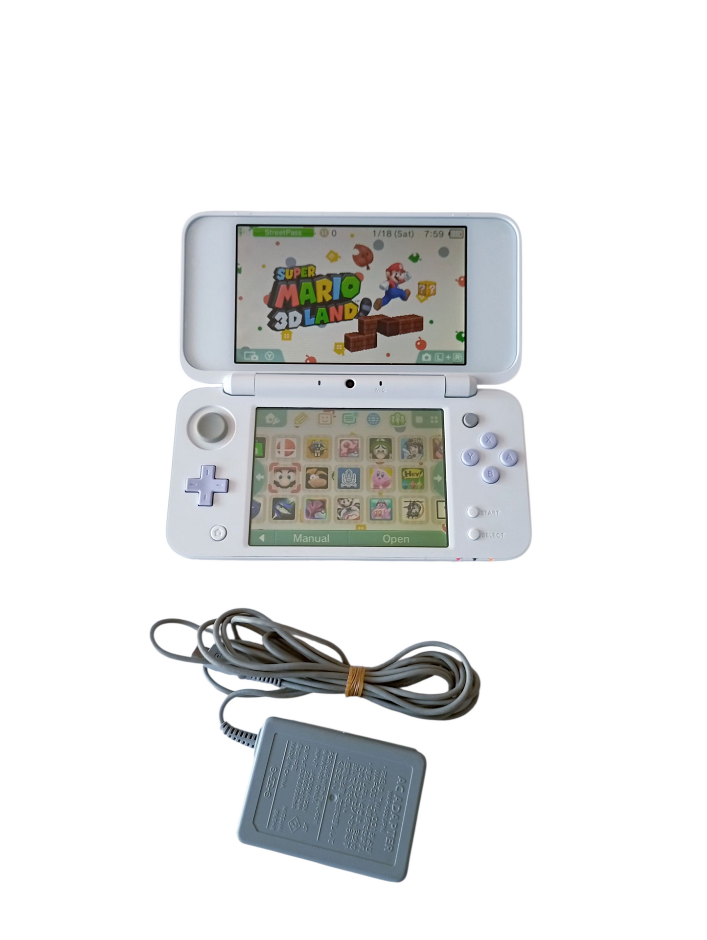 consola new 2ds xl lavanda liberada menu español