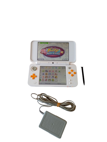 consola new 2ds xl orange white liberada menu español