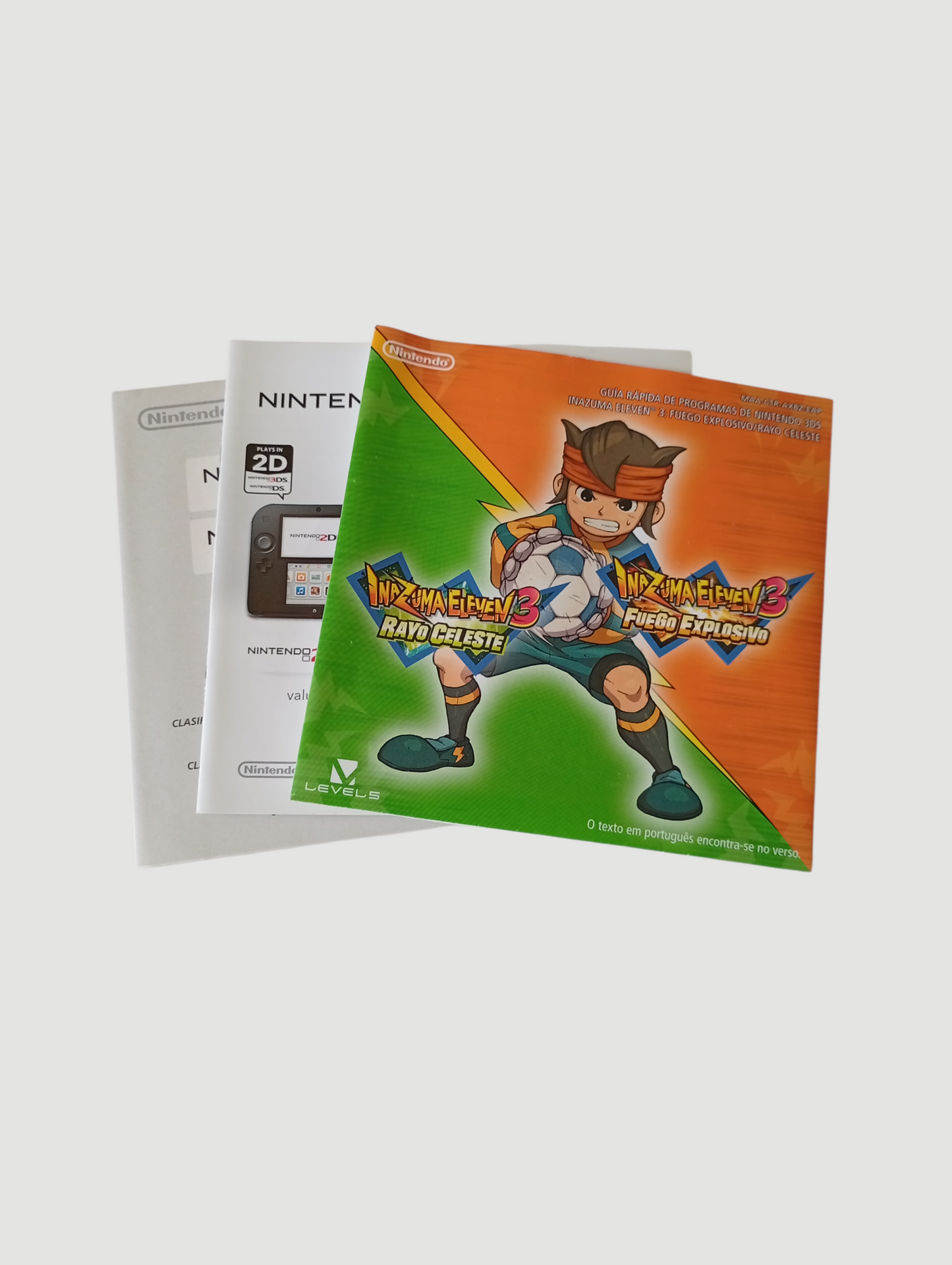inazuma eleven 3 rayo celeste original español nintendo 3ds