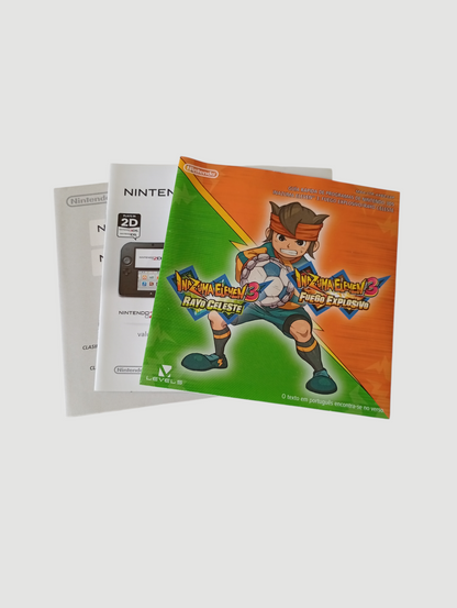 inazuma eleven 3 rayo celeste original español nintendo 3ds