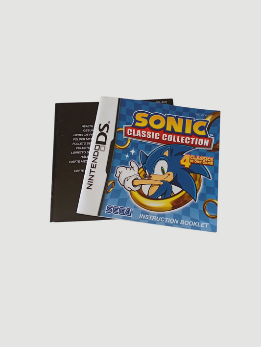 sonic classic collection original español Nintendo DS