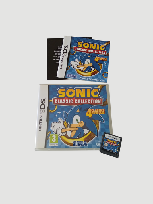 sonic classic collection original español Nintendo DS
