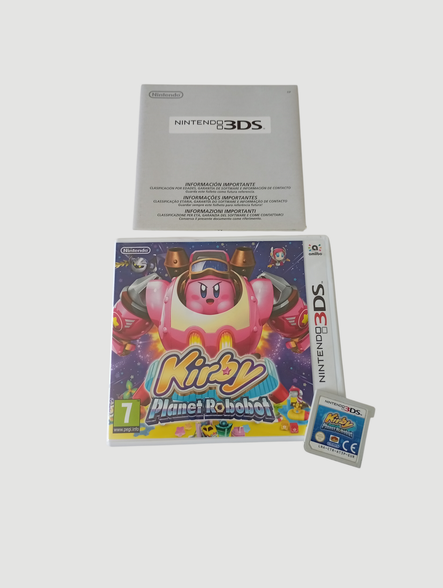 kirby planet robobot original español nintendo 3ds
