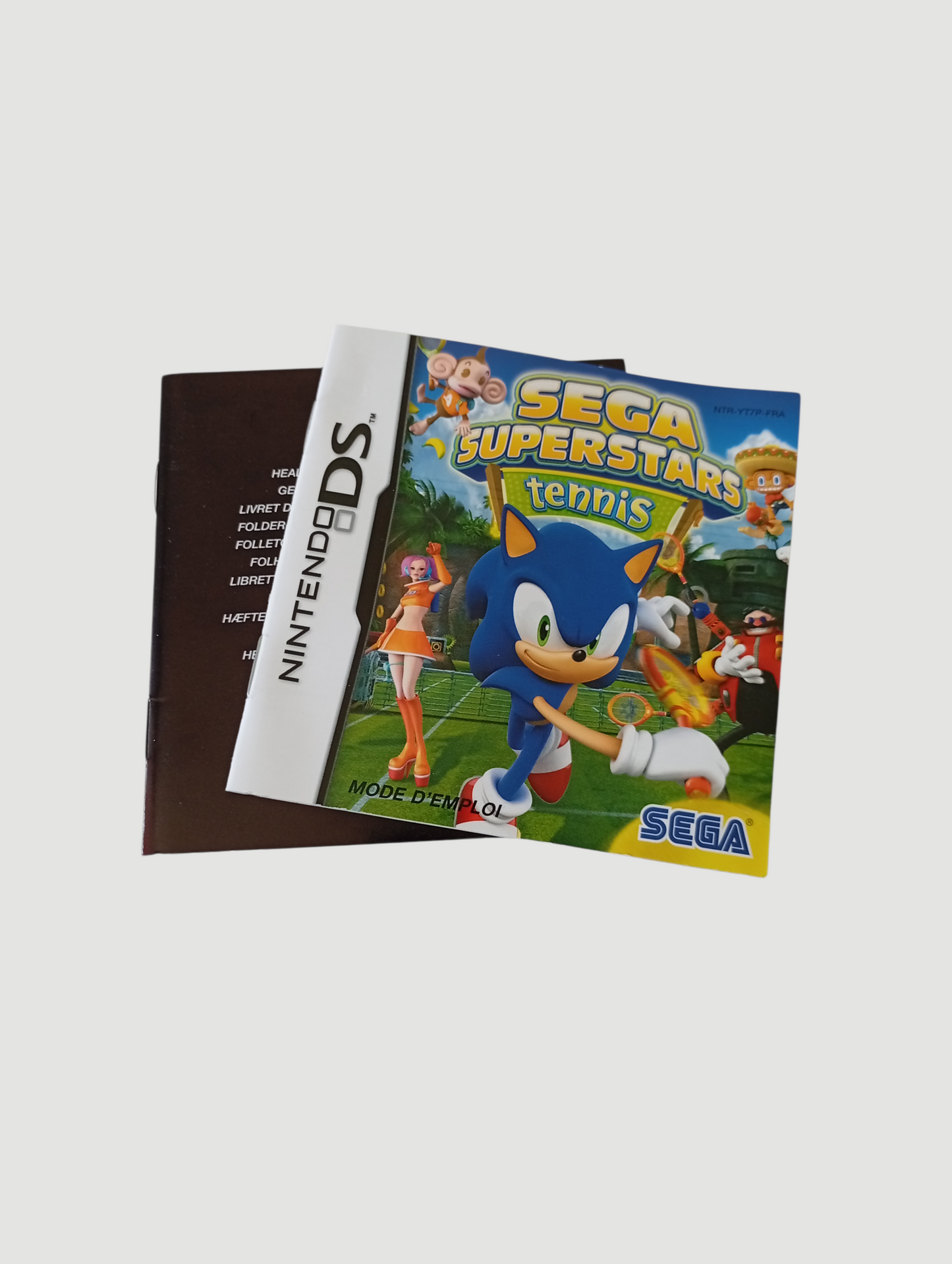 sega superstars tennis original español nintendo ds