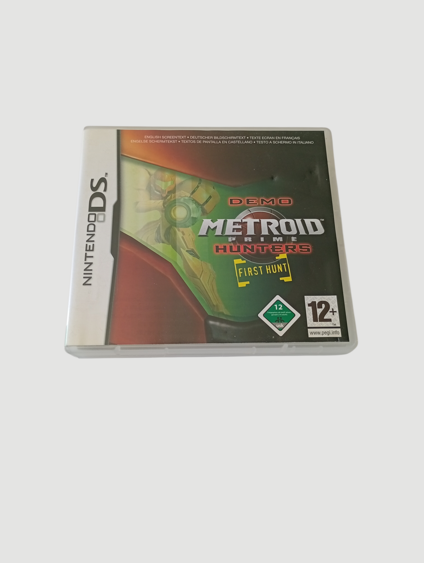 demo metroid primer hunters original español nintendo ds