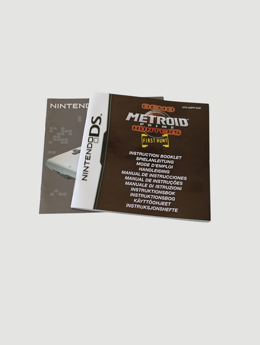 demo metroid primer hunters original español nintendo ds