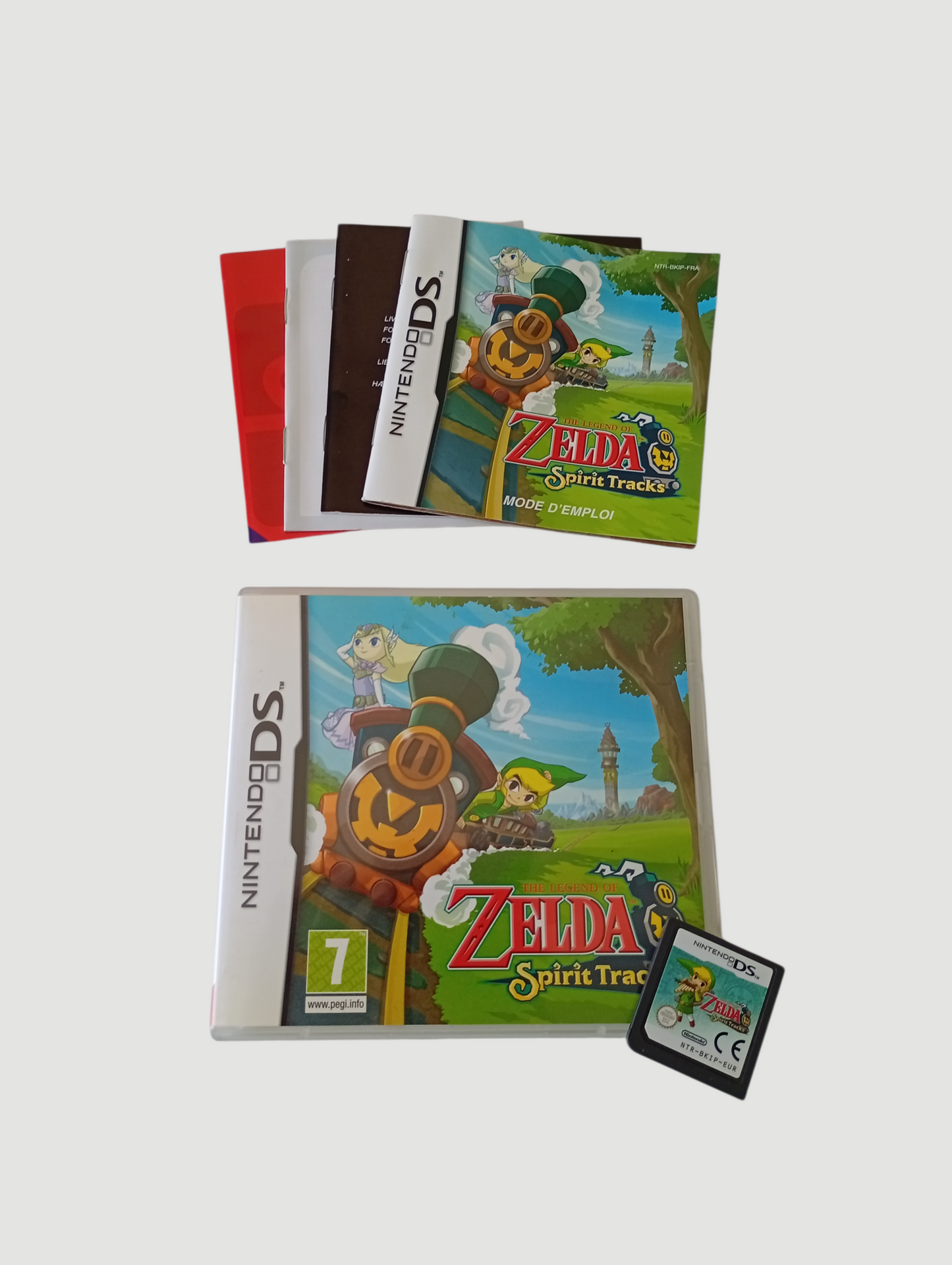 zelda spirits tracks original español nintendo ds