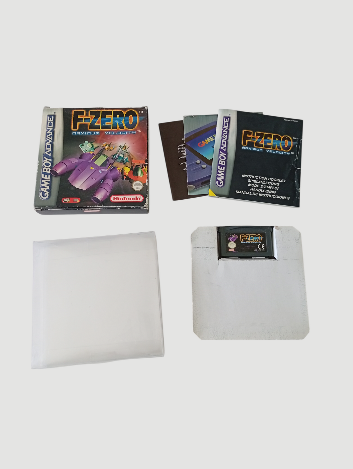 f zero maximum velocity original español game boy advance cib